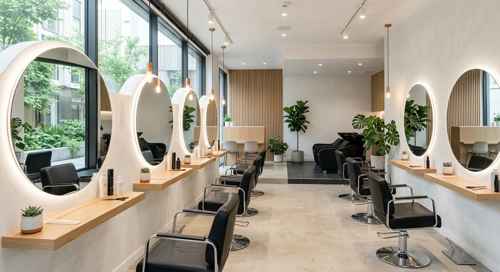 Moderner Friseursalon