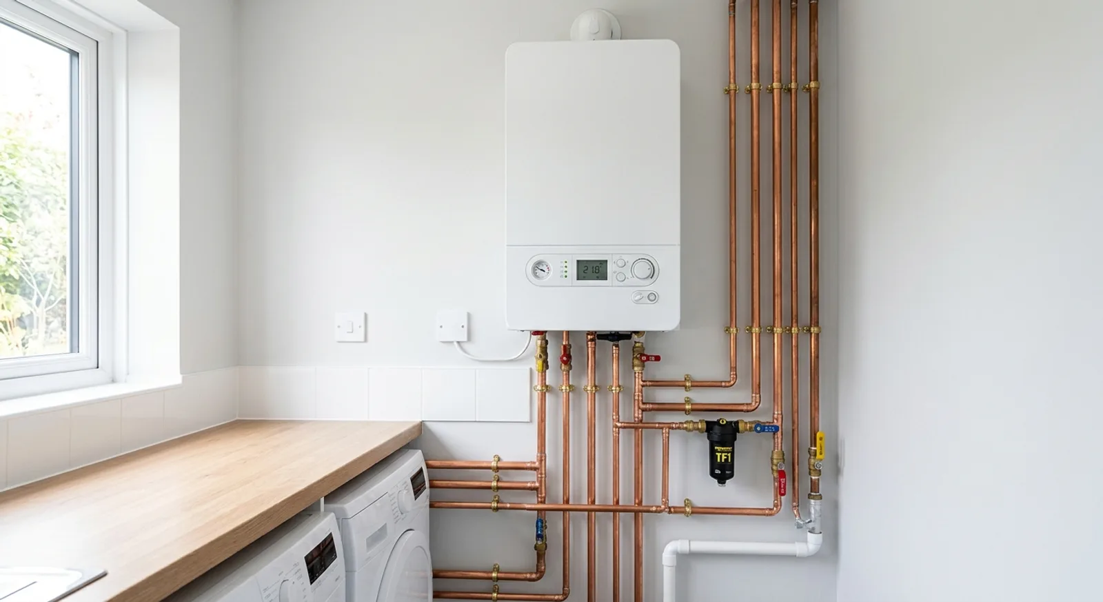 Moderne Gastherme